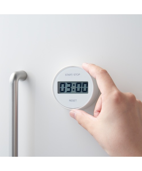 無印良品（ムジルシリョウヒン）の「ダイヤル式キッチンタイマー　ＴＤ‐３９３（キッチンツール・メンズ・ホワイト・FREE）」の3枚目の写真