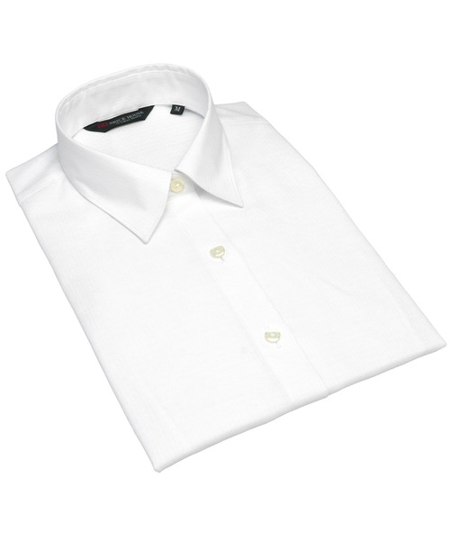 TOKYO SHIRTS(トウキョウシャツ)の「透け防止 形態安定ノーアイロン レギュラー 7分袖ビジネスワイシャツ(ビジネスシャツ・レディース・ホワイト・L/M/S/LL/XL)」の9枚目の写真