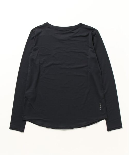 UNDER ARMOUR(アンダーアーマー)の「【別注】アンダーアーマー UAコージー ロングスリーブTシャツ 限定コラボ(Tシャツ/カットソー・レディース・ブラック/スモークピンク・XL/M/L/S)」の3枚目の写真