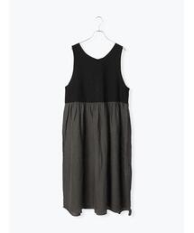 TSUHARU by Samansa Mos2 | 切替ノースリワンピース(ワンピース)