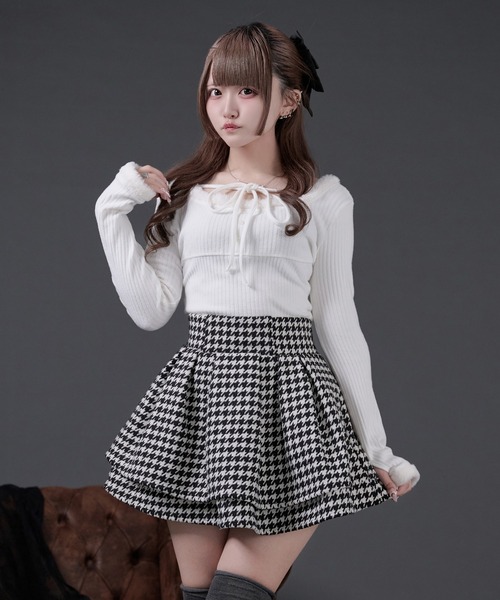 ボリュームフレアスカート（スカート）｜Pal elfy（パルエルフィー）の