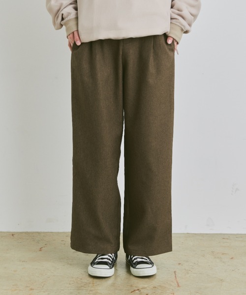 flaner（フラネ）の「Loose 2way slacks pants / ルーズ2way