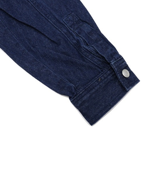 TIMELY WARNING(タイムリーワーニング)の「【Timely Warning】デニムシャツ(シャツ/ブラウス・メンズ・ブルー/ブラック・L/M/XL)」の15枚目の写真