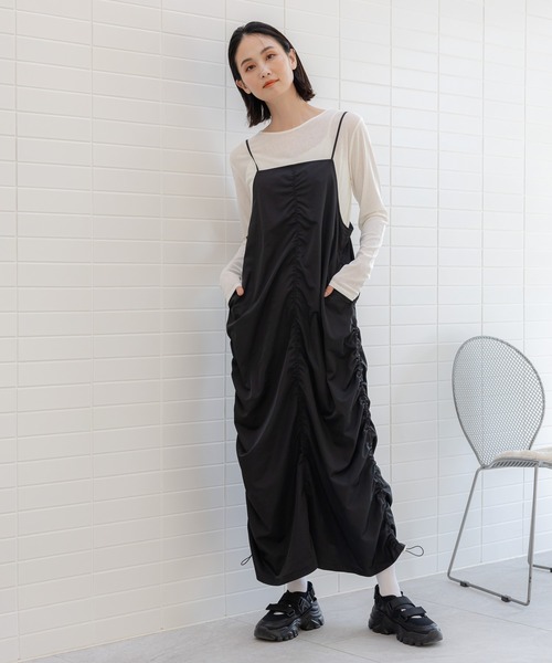 LAKOLE(ラコレ)の「シアー長袖T / 979702(Tシャツ/カットソー・レディース・ブラック/チャコール/ライトグレー/オフホワイト/ピンク/ブラウン/イエロー・SMALL/MEDIUM)」の9枚目の写真