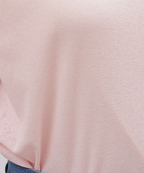 LAKOLE(ラコレ)の「シアー長袖T / 979702(Tシャツ/カットソー・レディース・ブラック/チャコール/ライトグレー/オフホワイト/ピンク/ブラウン/イエロー・SMALL/MEDIUM)」の19枚目の写真