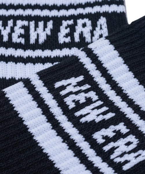 NEW ERA（ニューエラ）の「【NEW ERA】ラインソックス クルー [BSC]（ソックス/靴下・メンズ・ブラック/ホワイト/マルチ/ネイビー/グレー/チャコール・25cm/23cm/27cm/21cm）」の18枚目の写真