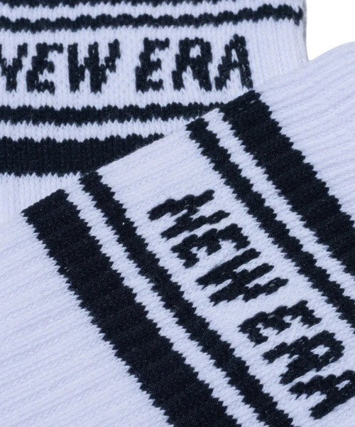 NEW ERA（ニューエラ）の「【NEW ERA】ラインソックス クルー [BSC]（ソックス/靴下・メンズ・ブラック/ホワイト/マルチ/ネイビー/グレー/チャコール・25cm/23cm/27cm/21cm）」の12枚目の写真