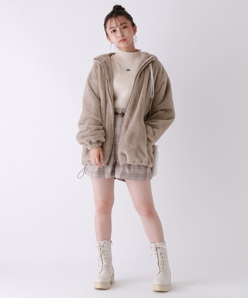 repipi armario(レピピ アルマリオ)の「フレアプチハイリブニット(ニット/セーター・キッズ・ライトグレー/アイボリー/ブラック/その他/パープル/ブルー系その他・SMALL/MEDIUM/LARGE)」の13枚目の写真