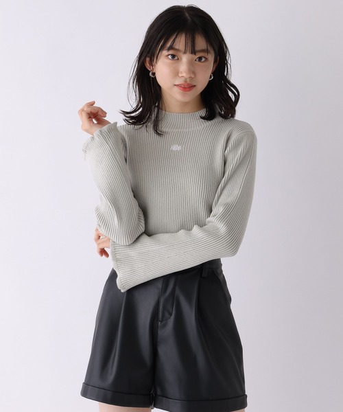 repipi armario(レピピ アルマリオ)の「フレアプチハイリブニット(ニット/セーター・キッズ・ライトグレー/アイボリー/ブラック/その他/パープル/ブルー系その他・SMALL/MEDIUM/LARGE)」の16枚目の写真