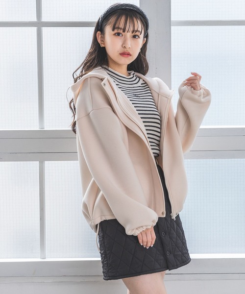 repipi armario(レピピ アルマリオ)の「フレアプチハイリブニット(ニット/セーター・キッズ・ライトグレー/アイボリー/ブラック/その他/パープル/ブルー系その他・SMALL/MEDIUM/LARGE)」の10枚目の写真
