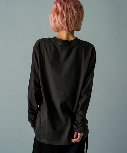 GALLIS ADDICTION（ガリスアディクション）の「GA O.E-PRINT L/S TEE（Tシャツ/カットソー・メンズ・ダークグレー/ホワイト・L/M）」の15枚目の写真