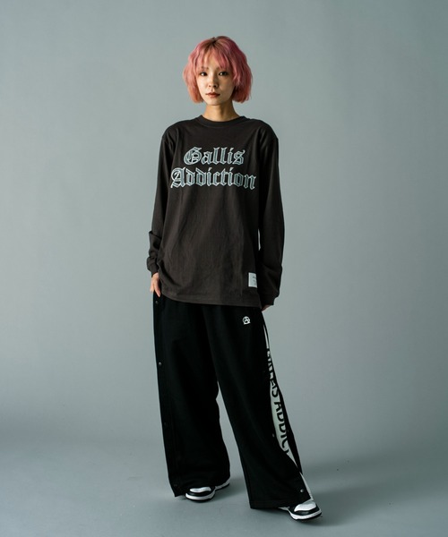 GALLIS ADDICTION（ガリスアディクション）の「GA O.E-PRINT L/S TEE（Tシャツ/カットソー・メンズ・ダークグレー/ホワイト・L/M）」の13枚目の写真
