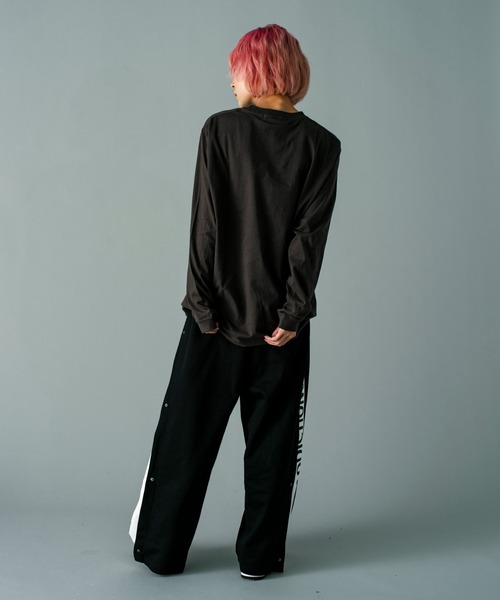 GALLIS ADDICTION（ガリスアディクション）の「GA O.E-PRINT L/S TEE（Tシャツ/カットソー・メンズ・ダークグレー/ホワイト・L/M）」の5枚目の写真