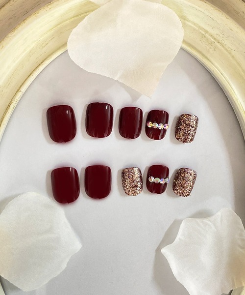 DiamondHearts（ダイヤモンドハーツ）の「ハンド ネイルチップ 貼るだけ（ネイルシール/ネイルチップ・レディース・T/H/P/D/C/G/O/I/Q/B/S/A/Y/U/V・FREE）」の17枚目の写真