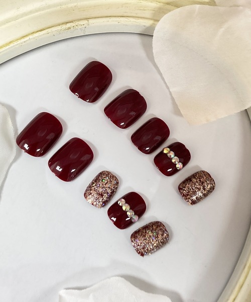 DiamondHearts（ダイヤモンドハーツ）の「ハンド ネイルチップ 貼るだけ（ネイルシール/ネイルチップ・レディース・T/H/P/D/C/G/O/I/Q/B/S/A/Y/U/V・FREE）」の16枚目の写真