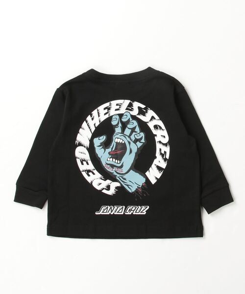 SANTA CRUZ(サンタクルーズ)の「SANTACRUZ/サンタクルーズ キッズ ロンT バックロゴ DESI SPEED WHEELS STR LST 23A660-42(Tシャツ/カットソー・キッズ・ブラック/グリーン/ホワイト・100cm/110cm/120cm/130cm/140cm/150cm/160cm)」の11枚目の写真