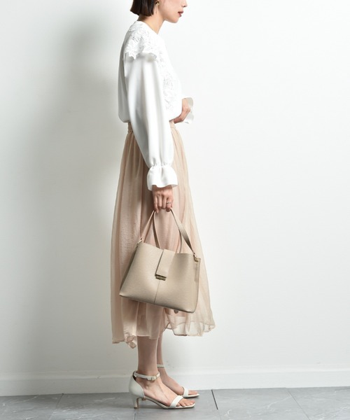 INTERPLANET(インタープラネット)の「【超軽量】フェイクレザーミニバッグ(ショルダーバッグ・レディース・ブラック/ベージュ・フリー)」の17枚目の写真