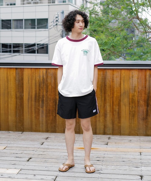 roial(ロイアル)の「WALK SHORTS/ROIAL(ロイアル)サイドラインデザインスタンダードフィットウエストゴムナイロンショートパンツ(その他パンツ・メンズ・ホワイト/レッド/ブラック/カーキ・MEDIUM/LARGE/X-LARGE)」の18枚目の写真
