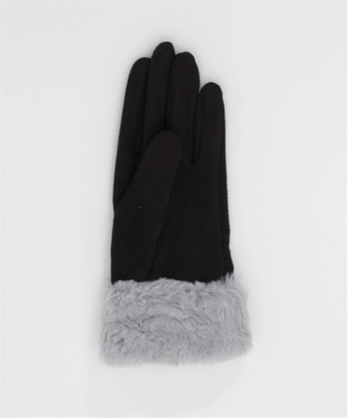 axes femme（アクシーズファム）の「雪刺繍×パールファー手袋（手袋・レディース・ブラック/ネイビー/キナリ・FREE）」の21枚目の写真