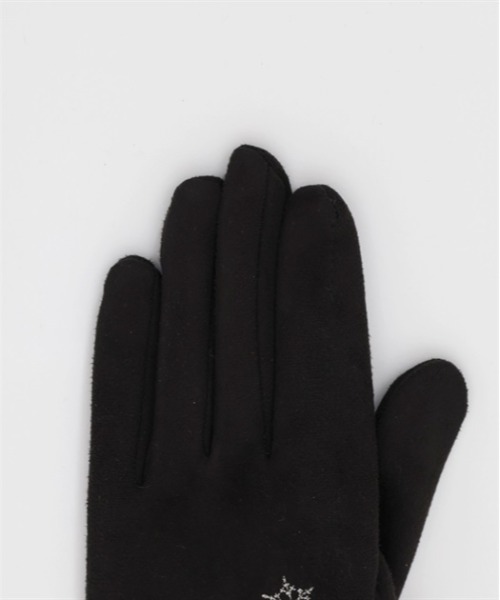 axes femme（アクシーズファム）の「雪刺繍×パールファー手袋（手袋・レディース・ブラック/ネイビー/キナリ・FREE）」の22枚目の写真