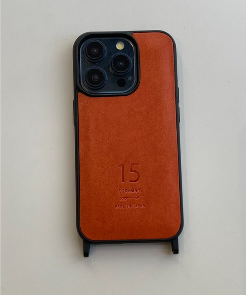 TIDEWAY(タイドウェイ)の「GNZ IPHONE 15PRO(6.1inch)(スマホケース/カバー・レディース・チョコ/キャメル/グリーン/ブラック/ブルー・FREE)」の5枚目の写真