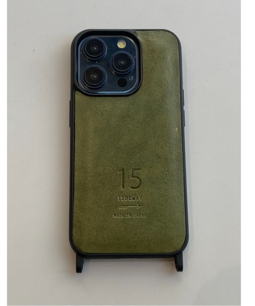 TIDEWAY(タイドウェイ)の「GNZ IPHONE 15PRO(6.1inch)(スマホケース/カバー・レディース・チョコ/キャメル/グリーン/ブラック/ブルー・FREE)」の3枚目の写真