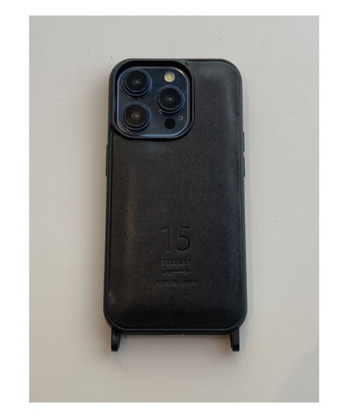 TIDEWAY(タイドウェイ)の「GNZ IPHONE 15PRO(6.1inch)(スマホケース/カバー・レディース・チョコ/キャメル/グリーン/ブラック/ブルー・FREE)」の2枚目の写真