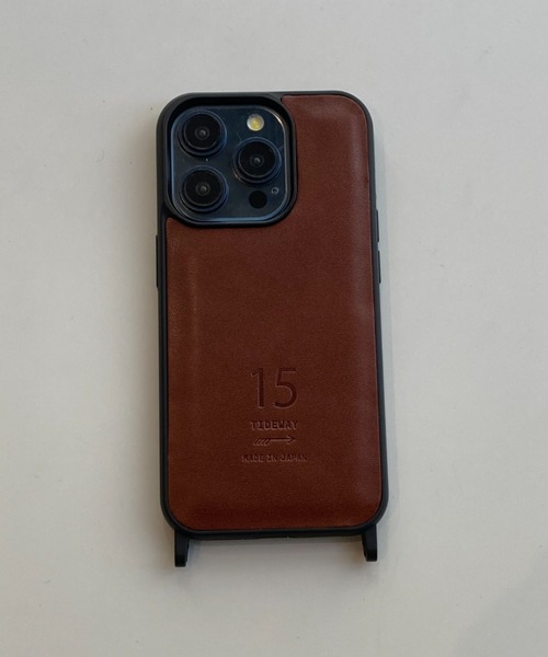 TIDEWAY(タイドウェイ)の「GNZ IPHONE 15PRO(6.1inch)(スマホケース/カバー・レディース・チョコ/キャメル/グリーン/ブラック/ブルー・FREE)」の6枚目の写真