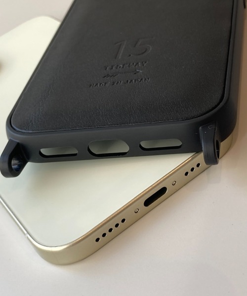 TIDEWAY(タイドウェイ)の「GNZ IPHONE 15PRO(6.1inch)(スマホケース/カバー・レディース・チョコ/キャメル/グリーン/ブラック/ブルー・FREE)」の9枚目の写真