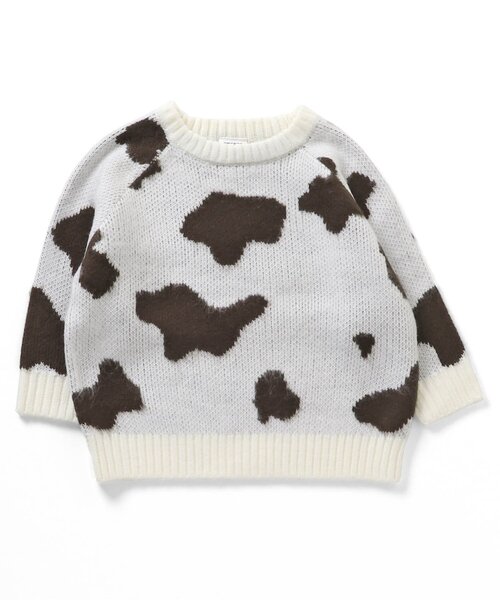 BREEZE(ブリーズ)の「【あったか】アニマル柄セーター(ニット/セーター・キッズ・ベージュ/アイボリー・100/90/140/120)」の7枚目の写真