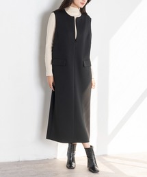キーネックジャンパースカート