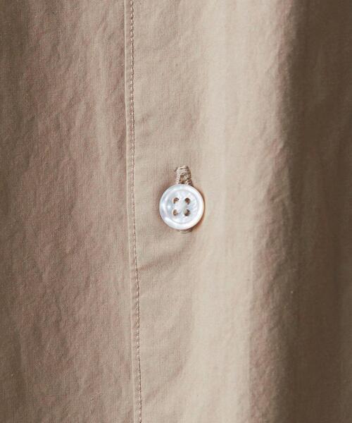 Steven Alan（スティーブンアラン）の「＜Steven Alan＞ ガーメントダイ レギュラーカラー シャツ -LOOSE（シャツ/ブラウス・メンズ・ダークグレー/ベージュ/ライトグレー・M/S/L/XL）」の20枚目の写真