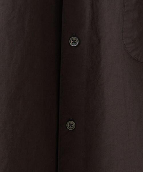 Steven Alan（スティーブンアラン）の「＜Steven Alan＞ ガーメントダイ レギュラーカラー シャツ -LOOSE（シャツ/ブラウス・メンズ・ダークグレー/ベージュ/ライトグレー・M/S/L/XL）」の18枚目の写真