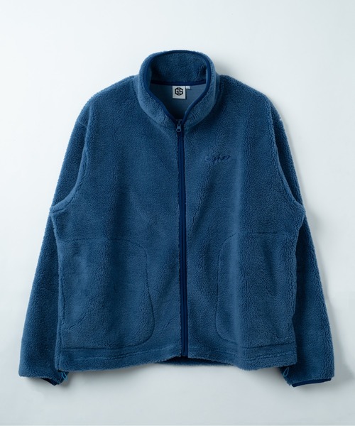 GISHER（ギッシャー）の「BOA FLEECE JACKET（ブルゾン・メンズ・ブルー/アイボリー/ブラック/グレイッシュベージュ・FREE）」の18枚目の写真