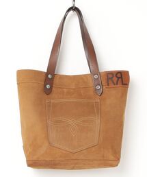 RRL トートバッグ ナイロン&スエード RRL（ダブル アール エル）の「ラフアウト スエード トート（トート