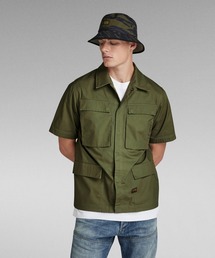 G-STAR | R-3N SLIM OVERSHIRT/ミリタリーディテールシャツジャケット(シャツ/ブラウス)