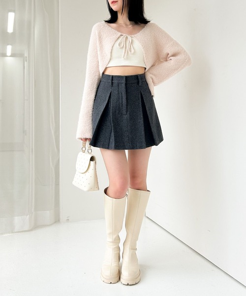 Heather（ヘザー）の「ウールライクスカパン  996600（その他パンツ・レディース・ベージュ/グレー/ブラック・FREE）」の9枚目の写真