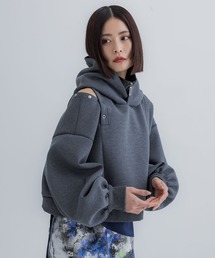 UNITED TOKYO | ショルダージップオープンパーカー(Tシャツ/カットソー)