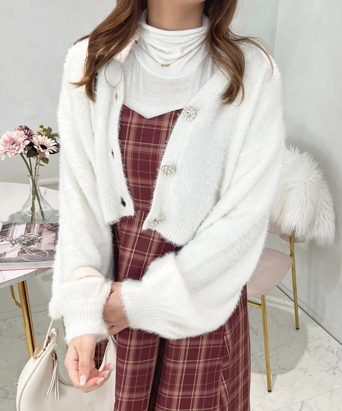 apres jour（アプレジュール）の「アソートチェックフレアキャミワンピース【ZOZOTOWN限定アイテム】（ワンピース・レディース・ブラック/レッド系その他/ベージュ系その他/ブラック系その他/ブラウン系その他・X-LARGE/フリー）」の22枚目の写真