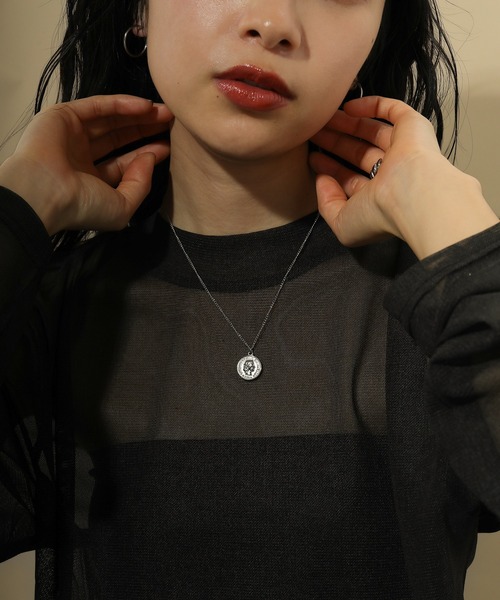 voov（ブーブ）の「【金属アレルギー対応】コイン ペンダント サージカル ネックレス（ネックレス・レディース・ゴールド/シルバー・フリー）」の8枚目の写真