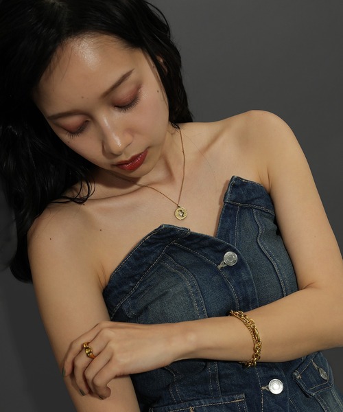 voov（ブーブ）の「【金属アレルギー対応】コイン ペンダント サージカル ネックレス（ネックレス・レディース・ゴールド/シルバー・フリー）」の7枚目の写真