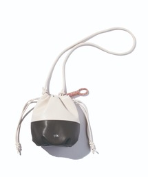 F/CE. TECH LEATHER DRAWSTRING POCHETTE / エフシーイー テック レザー ドローストリング ポシェット