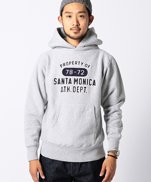 BEAMS（ビームス）の「◆CHESWICK × BEAMS / 別注　刺繍ロゴ スウェットパーカー（パーカー・メンズ・ブラック/グレー/ネイビー・SMALL/MEDIUM/LARGE）」の11枚目の写真