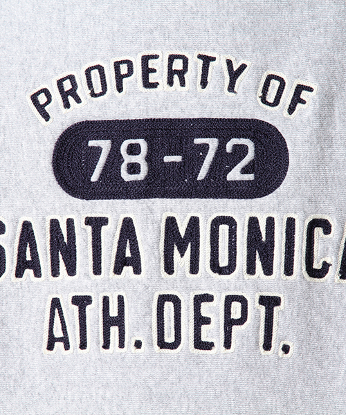 BEAMS（ビームス）の「◆CHESWICK × BEAMS / 別注　刺繍ロゴ スウェットパーカー（パーカー・メンズ・ブラック/グレー/ネイビー・SMALL/MEDIUM/LARGE）」の8枚目の写真