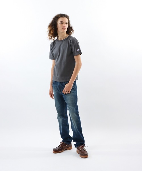 Champion(チャンピオン)の「【Champion/チャンピオン】メンズ MADE IN USA ティーテンイレブン ショートスリーブTシャツ(Tシャツ/カットソー・メンズ・ピーコックグリーン系/ライトパープル/ペールイエロー/ブラック系その他/ライトピンク/アッシュブラウン・MEDIUM/SMALL/X-LARGE/LARGE)」の12枚目の写真
