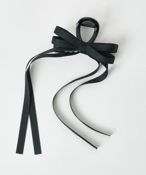WEGO（ウィゴー）の「WEGO/ロングリボンバンスクリップ（バレッタ/ヘアクリップ・レディース・オフホワイト/ブラック/ライトピンク/その他1/その他2/ベージュ/ライトグレー・FREE）」の11枚目の写真