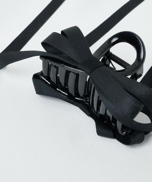 WEGO（ウィゴー）の「WEGO/ロングリボンバンスクリップ（バレッタ/ヘアクリップ・レディース・オフホワイト/ブラック/ライトピンク/その他1/その他2/ベージュ/ライトグレー・FREE）」の14枚目の写真