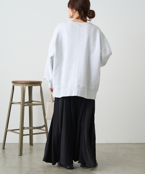 PUAL CE CIN（ピュアルセシン）の「パイルカット裏毛ロゴ刺繍BIG