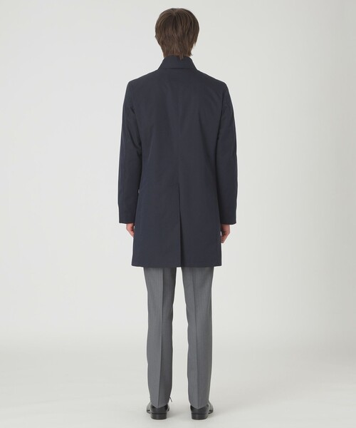 BLACK LABEL CRESTBRIDGE（ブラックレーベル・クレストブリッジ）の「【一部店舗限定】ハイストレッチスプリングステンカラーコート（トレンチコート・メンズ・ベージュ系その他/ネイビー・L/XL/M）」の5枚目の写真