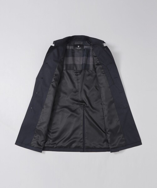 BLACK LABEL CRESTBRIDGE（ブラックレーベル・クレストブリッジ）の「【一部店舗限定】ハイストレッチスプリングステンカラーコート（トレンチコート・メンズ・ベージュ系その他/ネイビー・L/XL/M）」の8枚目の写真